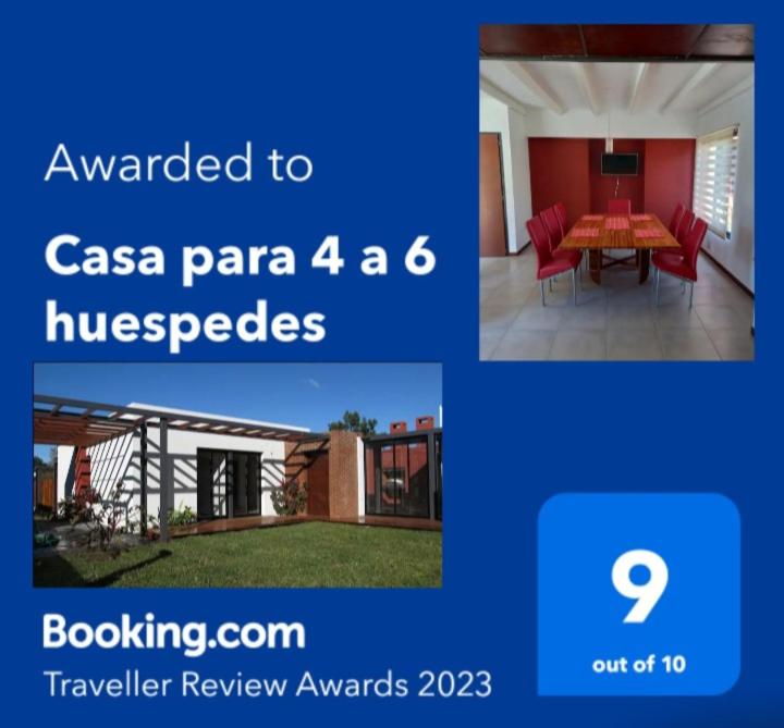 Casa para 4 a 6 huespedes