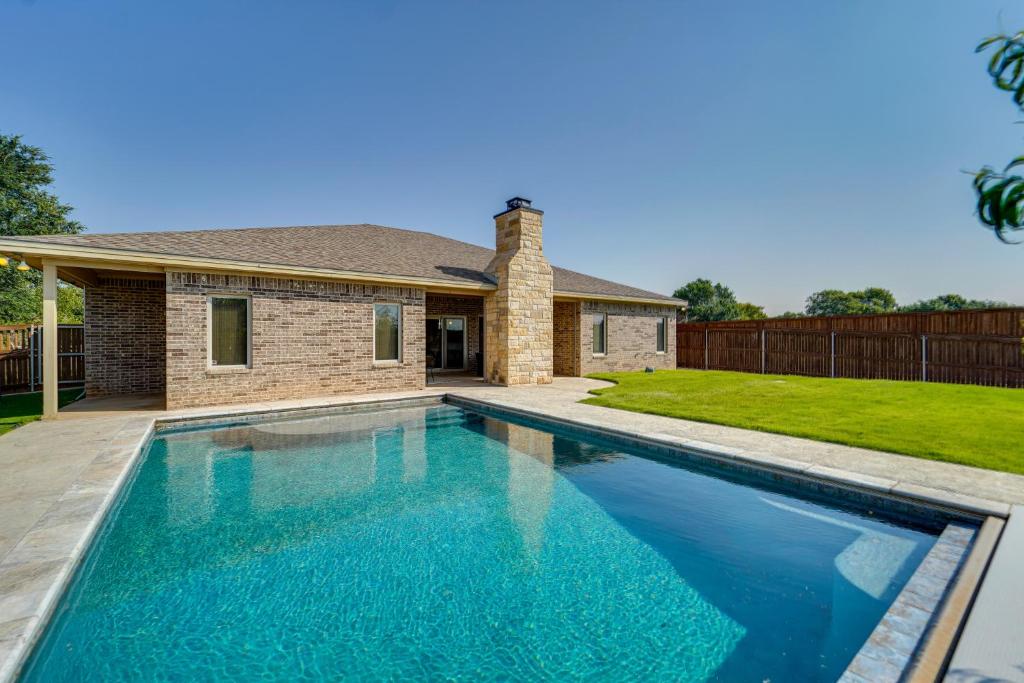 Spacious Lubbock Home with Private Pool and Yard!