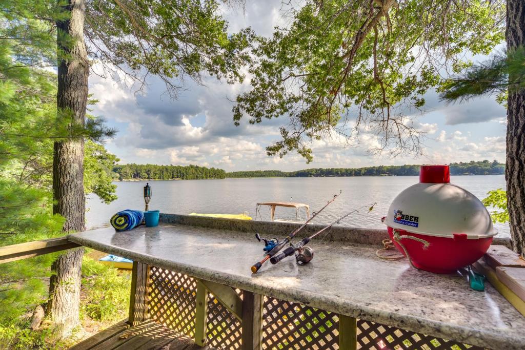 Picturesque Webster Getaway with On-Site Lake Access